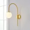 Dunelm Eniola Easy Fit Plug In Wall Light Gold -DUNEL House Shop 30713616