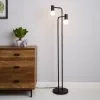 Dunelm Bradford Floor Lamp Matt Black