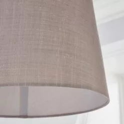 Dunelm Mariah Faux Silk 30cm Slight Tapered Lamp Shade -DUNEL House Shop 30713661 alt02