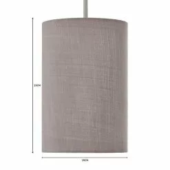 Dunelm Mariah Faux Silk 15cm Cylinder Lamp Shade -DUNEL House Shop 30713667 alt07