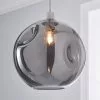Dunelm Alexis Glass Easy-Fit Pendant 25cm -DUNEL House Shop 30713670