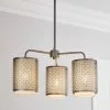 Dunelm Vienna 3 Light Ceiling Fitting -DUNEL House Shop 30713710