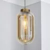 Dunelm Safi Mesh 1 Light Pendant Ceiling Fitting Antique Brass -DUNEL House Shop 30713713