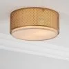 Dunelm Vienna Flush Ceiling Fitting -DUNEL House Shop 30713739