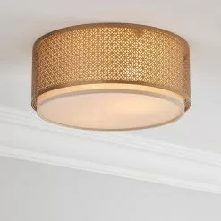 Dunelm Vienna Flush Ceiling Fitting