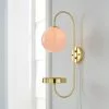 Dunelm Gigi Easy Fit Plug In Pink Wall Light -DUNEL House Shop 30713788