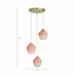 Dunelm Juliet 3 Light Cluster Ceiling Fitting -DUNEL House Shop 30730183 alt07