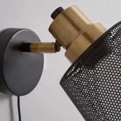 Dunelm Idris Industrial Easy Fit Wall Light -DUNEL House Shop 30730462 alt02