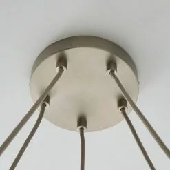 Dunelm Shelley Rope 5 Light Ceiling Fitting -DUNEL House Shop 30730532 alt03