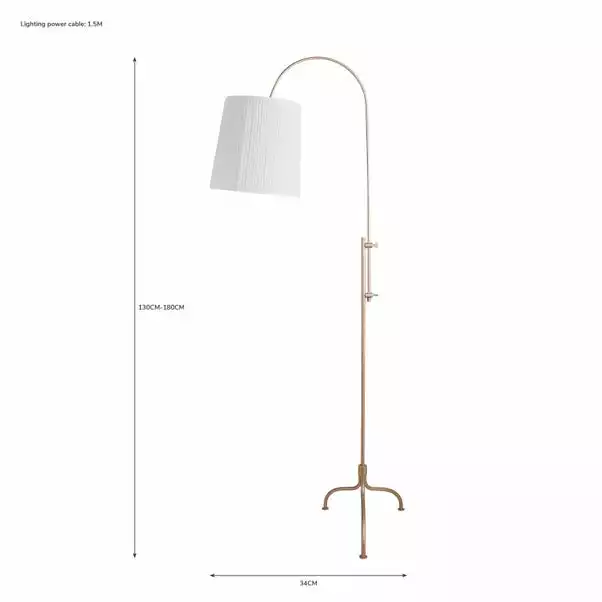 Dunelm Lorelai Floor Lamp 8 Dunelm Lorelai Floor Lamp - Image 6