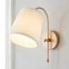Dunelm Lorelai Easy Fit Plug-In Wall Light -DUNEL House Shop 30730543