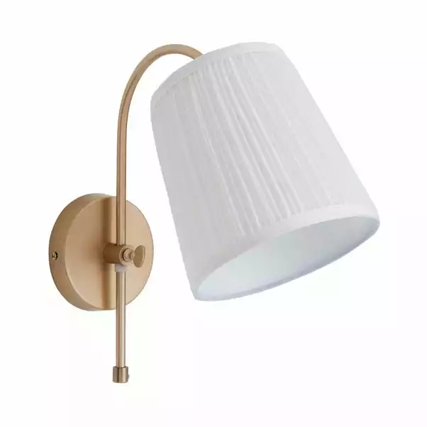 Dunelm Lorelai Easy Fit Plug-In Wall Light 7 Dunelm Lorelai Easy Fit Plug-In Wall Light - Image 5