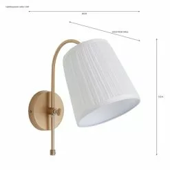 Dunelm Lorelai Easy Fit Plug-In Wall Light 13 Dunelm Lorelai Easy Fit Plug-In Wall Light -DUNEL House Shop 30730543 alt07