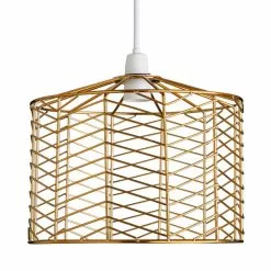 Dunelm Siena Gold Easy Fit Pendant -DUNEL House Shop 30730554 alt03