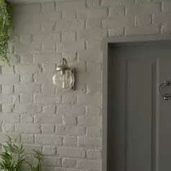 Dunelm Twain Outdoor 14cm Globe Glass Wall Light -DUNEL House Shop 30730563 alt05