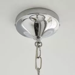 Dorma Genevieve 5 Light Grey Ceiling Fitting -DUNEL House Shop 30730569 alt03