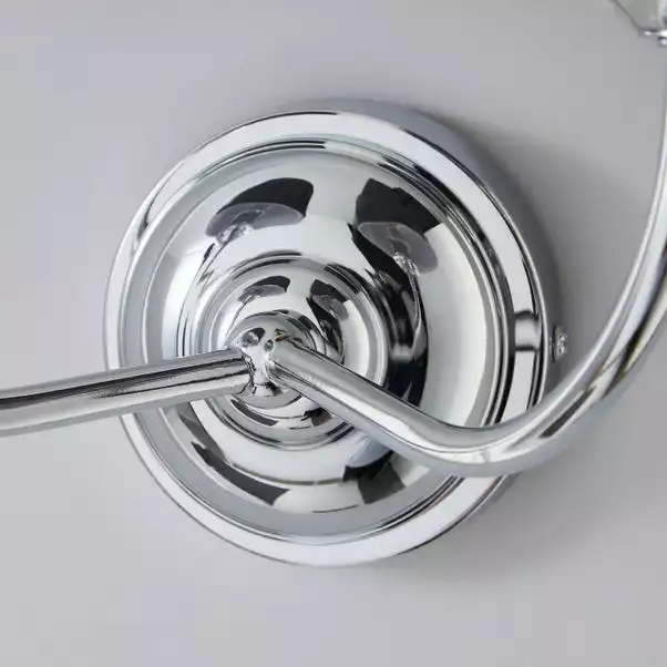 Dorma Genevieve 2 Light Grey Wall Light 6 Dorma Genevieve 2 Light Grey Wall Light - Image 4