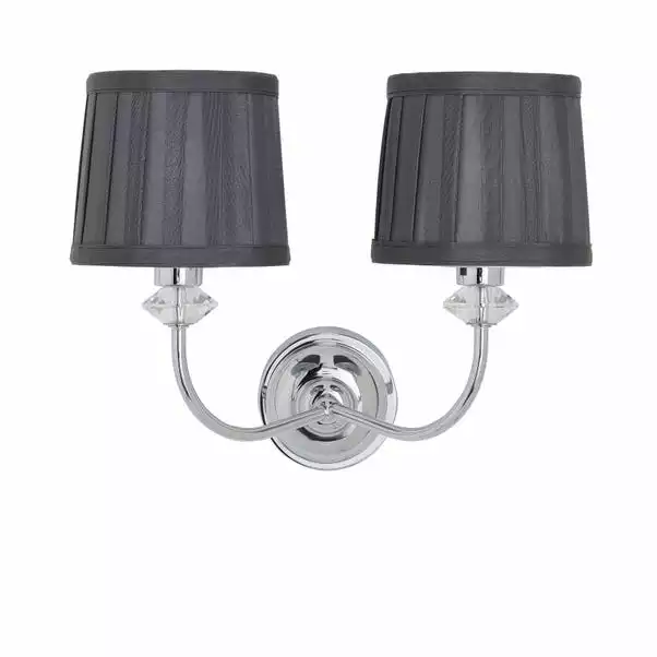 Dorma Genevieve 2 Light Grey Wall Light 7 Dorma Genevieve 2 Light Grey Wall Light - Image 5