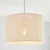 Dunelm Samira Laser Cut Drum Shade -DUNEL House Shop 30731154
