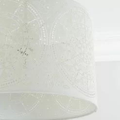 Dunelm Samira Laser Cut Drum Shade -DUNEL House Shop 30731154 alt02