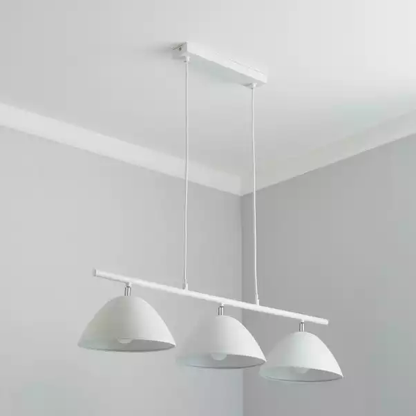 Dunelm Donia 3 Light Diner Fitting 4 Dunelm Donia 3 Light Diner Fitting - Image 2