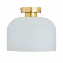 Dunelm Palazzo Gold Effect 1 Light Flush Ceiling Fitting -DUNEL House Shop 30731203 alt05