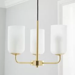 Dunelm Palazzo Chrome 3 Light Ceiling Fitting -DUNEL House Shop 30731208 alt01