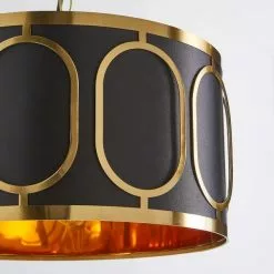 Dunelm Hanna 1 Light Pendant Fitting -DUNEL House Shop 30731223 alt02