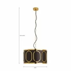 Dunelm Hanna 1 Light Pendant Fitting -DUNEL House Shop 30731223 alt07