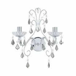 Dunelm Sophy 2 Light Wall Light -DUNEL House Shop 30731224 alt05