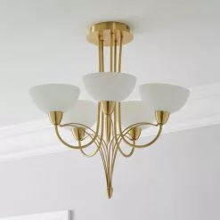 Dunelm Buville 5 Light Ceiling Fitting -DUNEL House Shop 30731291 alt01