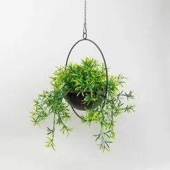 Dunelm Industrial Round Black Hanging Plant 7 Dunelm Industrial Round Black Hanging Plant -DUNEL House Shop 30732426 alt02