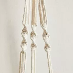 Dunelm Hanging Ceramic Pot With Macrame 11 Dunelm Hanging Ceramic Pot With Macrame -DUNEL House Shop 30732438 alt04