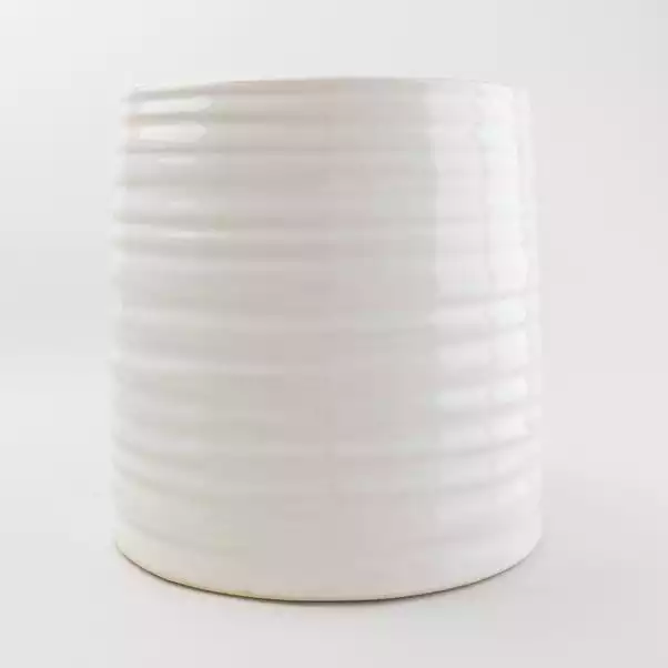 Churchgate Ceramic Ripple Plant Pot 4 Churchgate Ceramic Ripple Plant Pot - Image 2