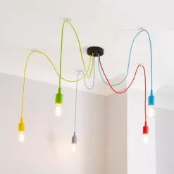Dunelm Rainbow Flex 5 Light Spider Ceiling Fitting