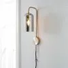 Dunelm Palazzo Chrome Easy Fit Plug In Wall Light -DUNEL House Shop 30733685
