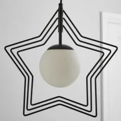 Dunelm Star Ceiling Fitting -DUNEL House Shop 30734620 alt02