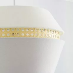 Dunelm Amira Cane Easy Fit Pendant Shade -DUNEL House Shop 30738670 alt02