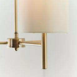 Vogue Lighting Vogue Dewey Antique Brass 3 Light Flush Ceiling Fitting -DUNEL House Shop 30743006 alt05