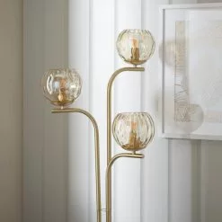 Vogue Lighting Vogue Arkoma Glass Floor Lamp -DUNEL House Shop 30743016 alt03