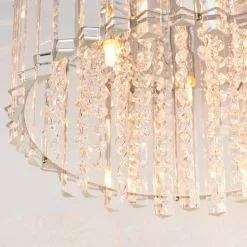 Vogue Lighting Vogue Crystal Blessing 4 Light Flush Ceiling Fitting -DUNEL House Shop 30743026 alt04