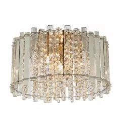 Vogue Lighting Vogue Crystal Blessing 4 Light Flush Ceiling Fitting -DUNEL House Shop 30743026 alt05