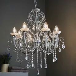 Vogue Lighting Vogue Tabitha 8 Light 69cm Bathroom Chandelier
