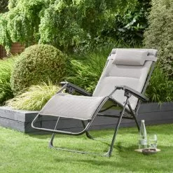 Dunelm Amsterdam Grey Lounger