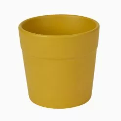 Dunelm Ceramic Plant Pot Yellow Small -DUNEL House Shop 30751188 alt02