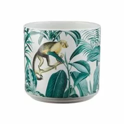 Dunelm Ceramic Monkey Plant Pot 7 Dunelm Ceramic Monkey Plant Pot -DUNEL House Shop 30751216 alt02