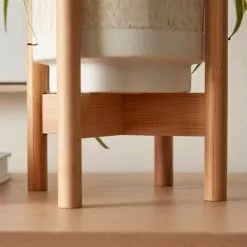 Dunelm Foldable Bamboo Plant Stand -DUNEL House Shop 30751224 alt01