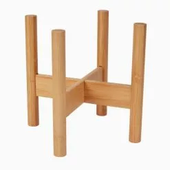 Dunelm Foldable Bamboo Plant Stand -DUNEL House Shop 30751224 alt02
