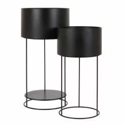 Dunelm Set Of 2 Large Metal Plant Stands -DUNEL House Shop 30752237 alt02