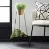Dunelm Metal Plant Stand With Gold Pot -DUNEL House Shop 30752247